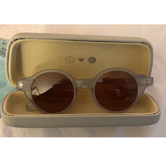 Zerezes Sunglass Round Translucent Gray/Blue With Case - Farm X Zerezes Collab main image 10
